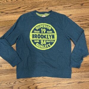 Mossimo Supply Co. Brooklyn Graphic Crewneck XL